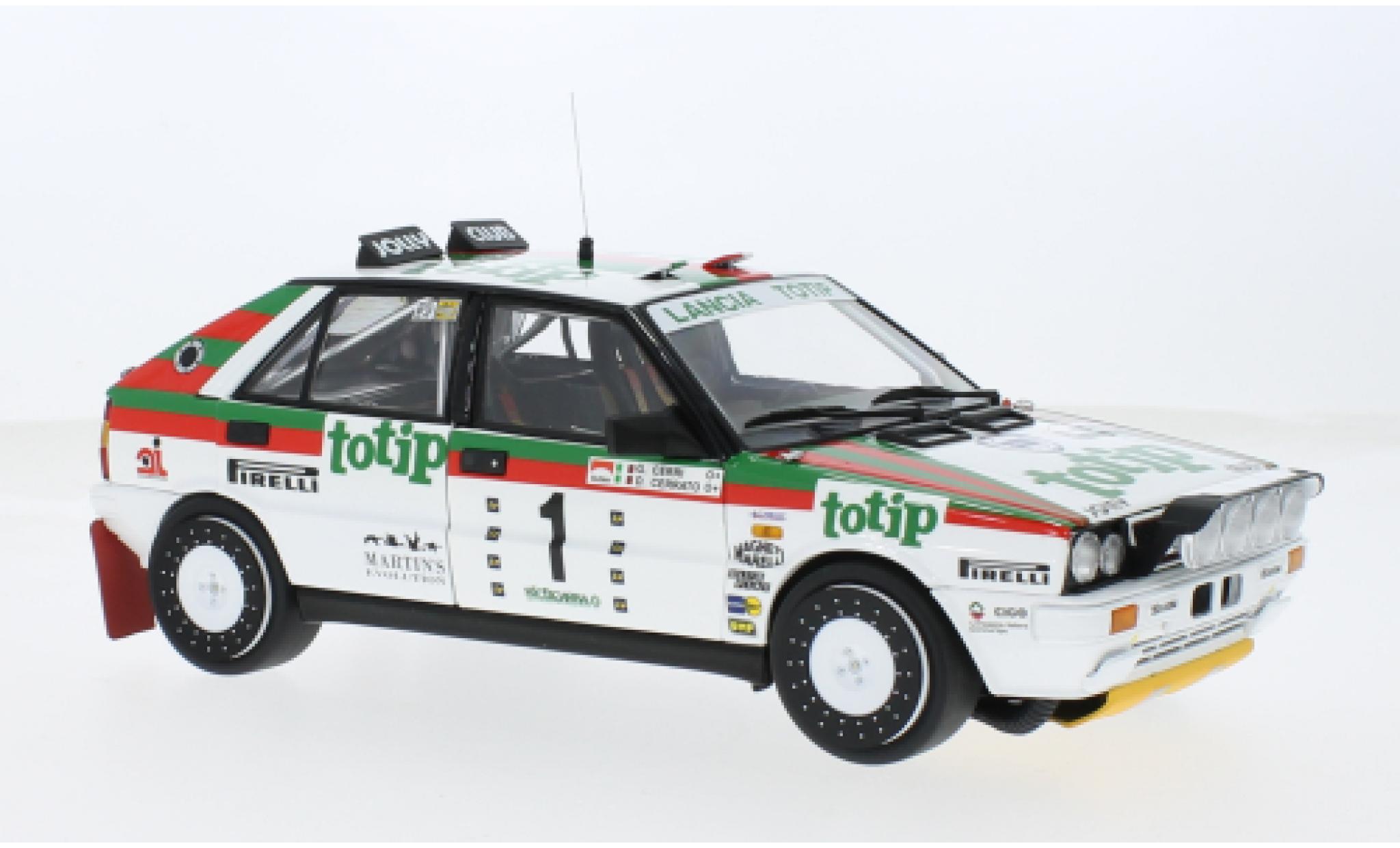 Lancia Delta 1/18 Kyosho HF 4WD No.1 Totip Targa Florio 1987 1:18 modelauto