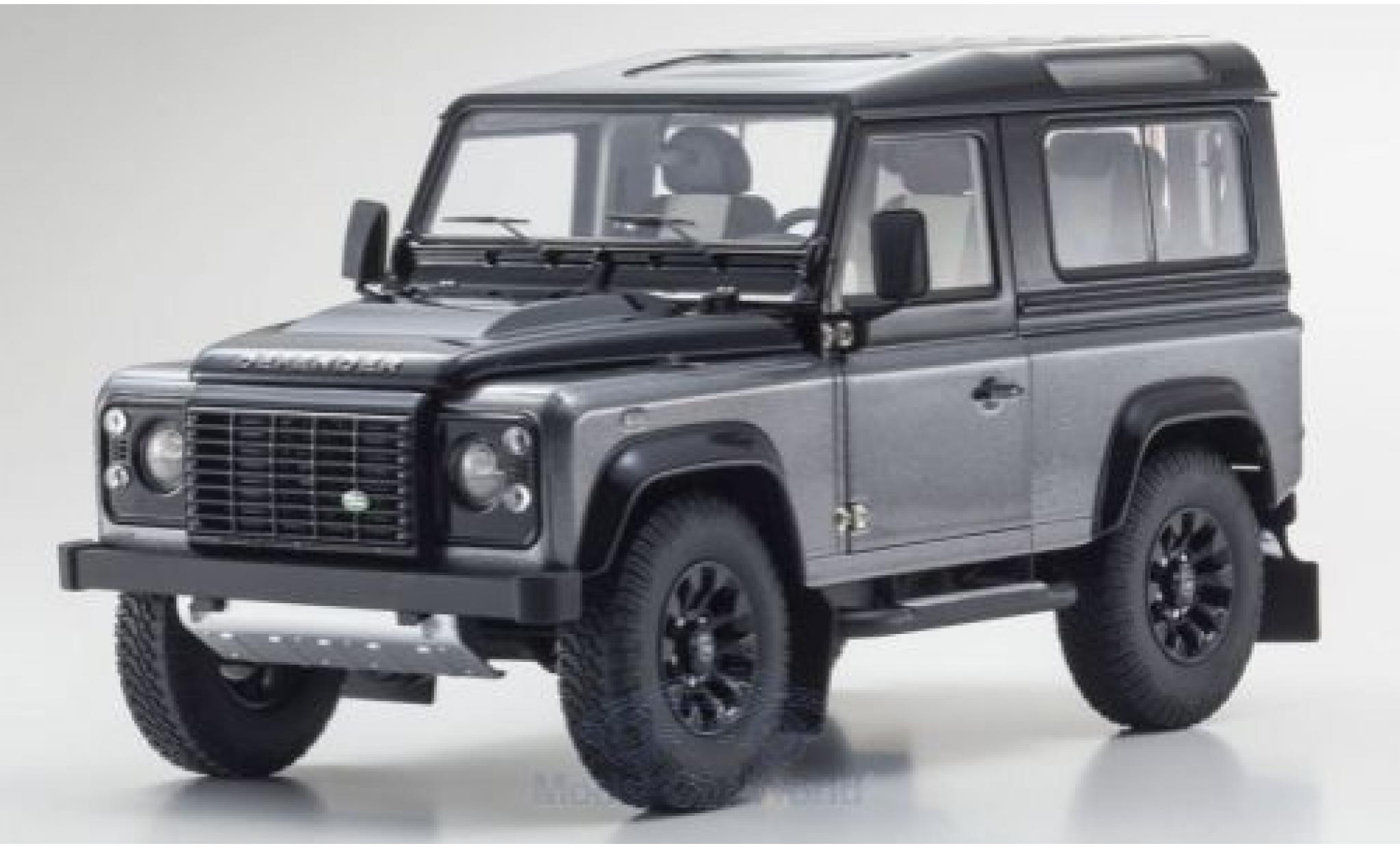 Land Rover Defender 1/18 Kyosho 90 Final Edition grijs modelauto