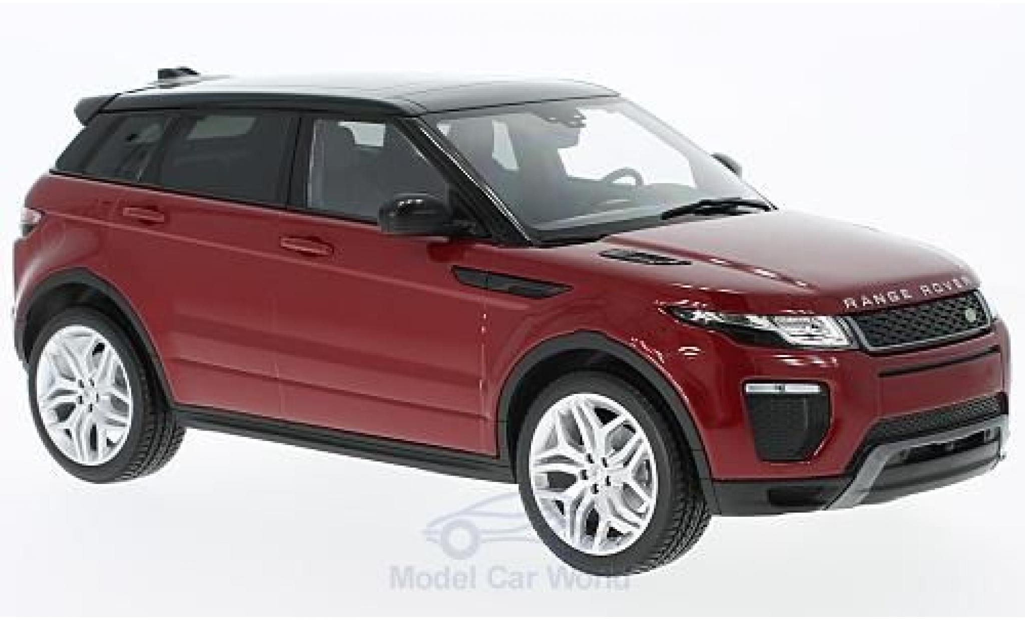 Land Rover Range Rover 1/18 Kyosho Evoque HSE Dynamic Lux rood modelauto