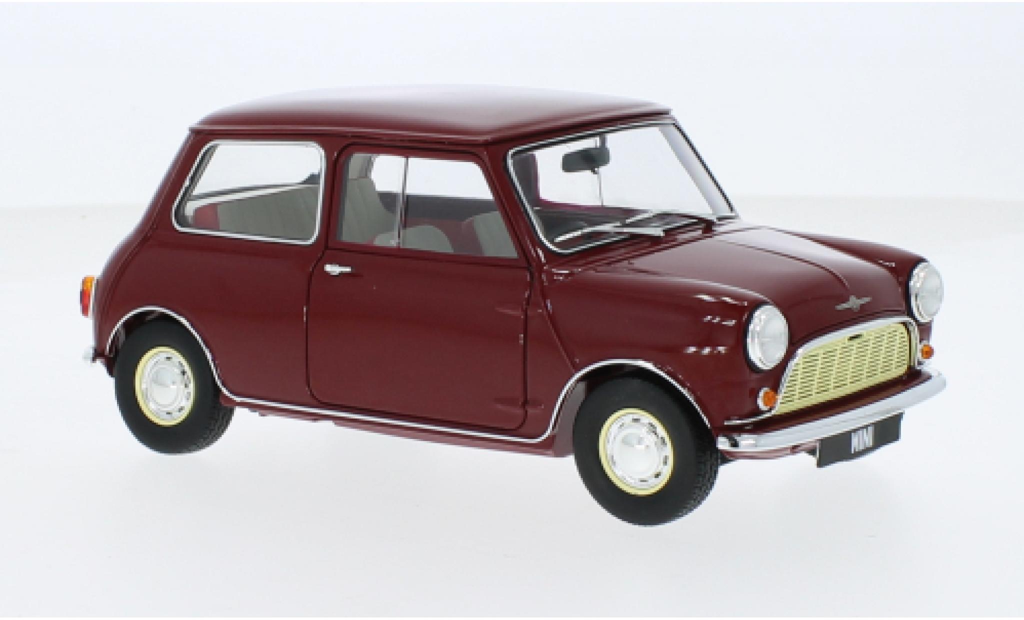 Morris Minor 1/18 Kyosho Mini rood 1:18 modelauto