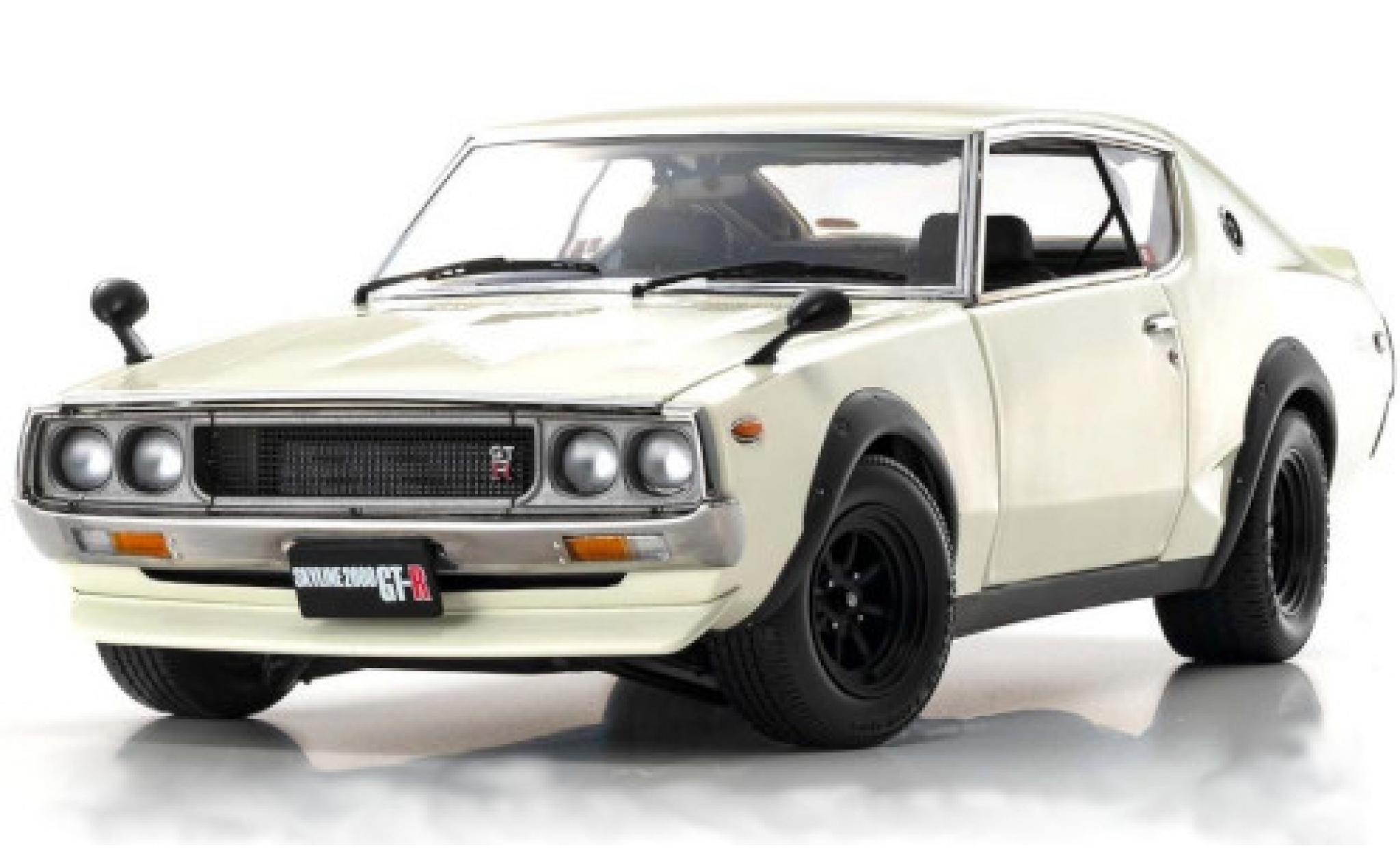 Nissan Skyline 1/18 Kyosho 2000 GT-R (KPGC110) wit RHD modelauto