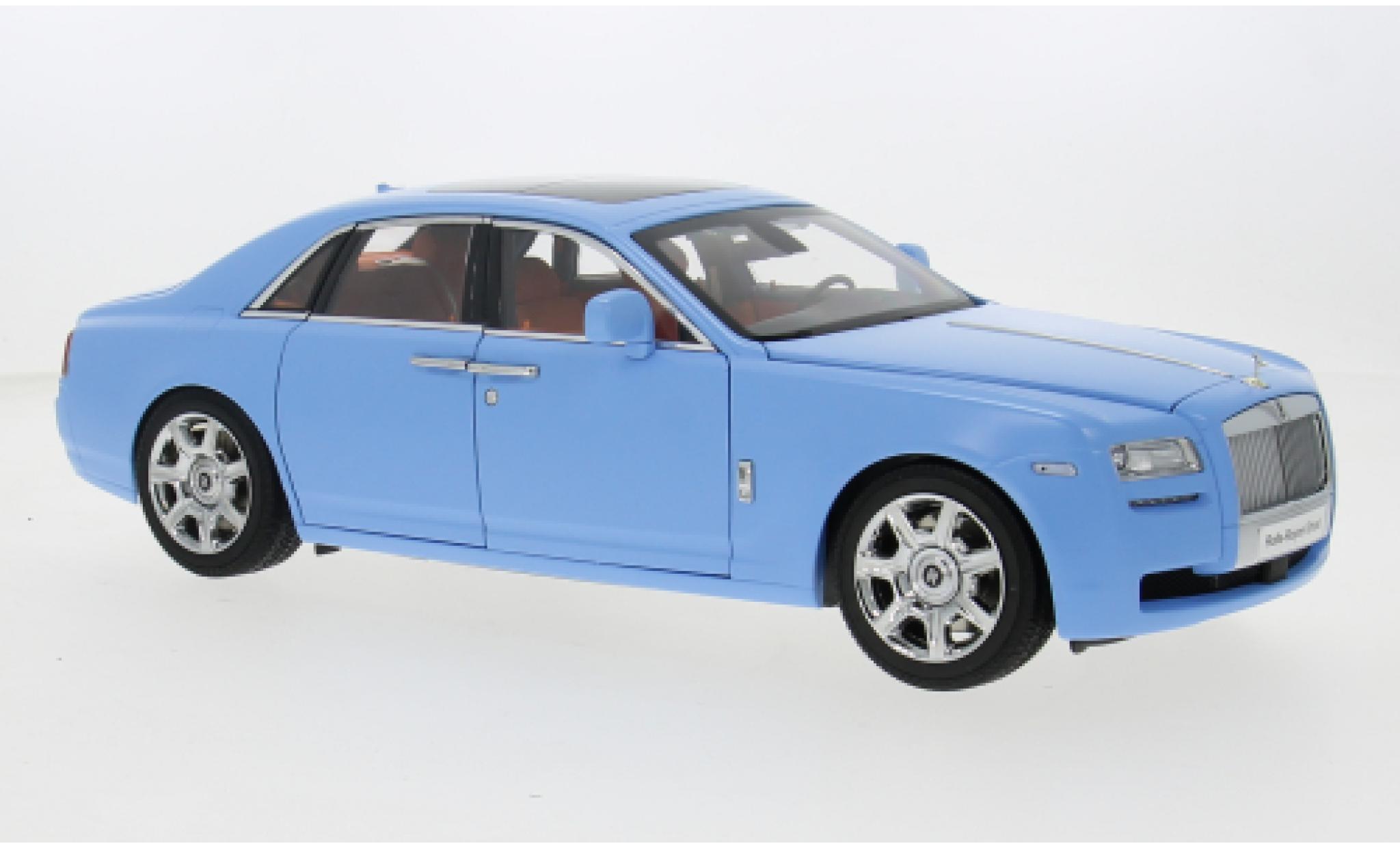 Rolls Royce Ghost 1/18 Kyosho matt-blauw 2009 1:18 modelauto