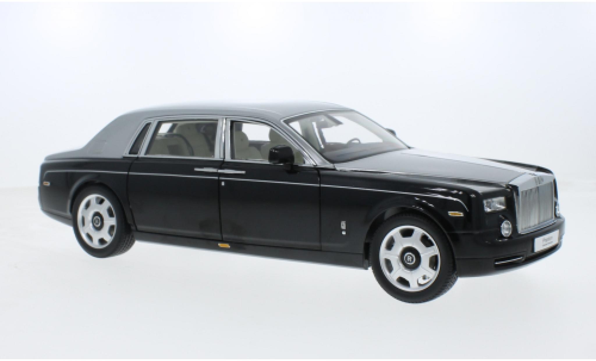 Rolls Royce Phantom 1/18 Kyosho EWB zwart/grijs 1:18 modelauto