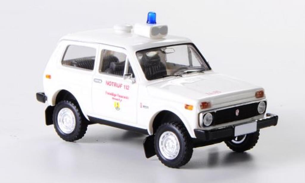 Lada Niva 1/87 Brekina Freiwillige Brandweer Hornum/Sylt modelauto