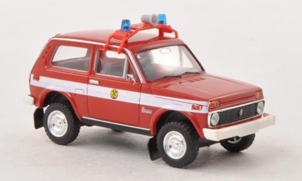 Lada Niva 1/87 Brekina Grubenwehr modelauto