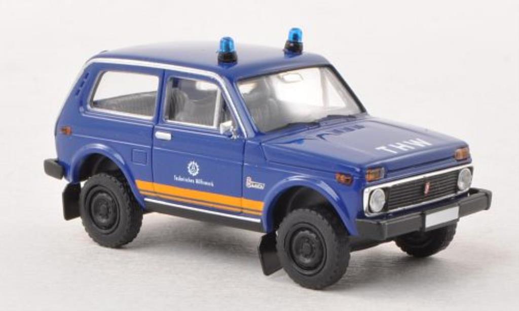 Lada Niva 1/87 Brekina THW modelauto