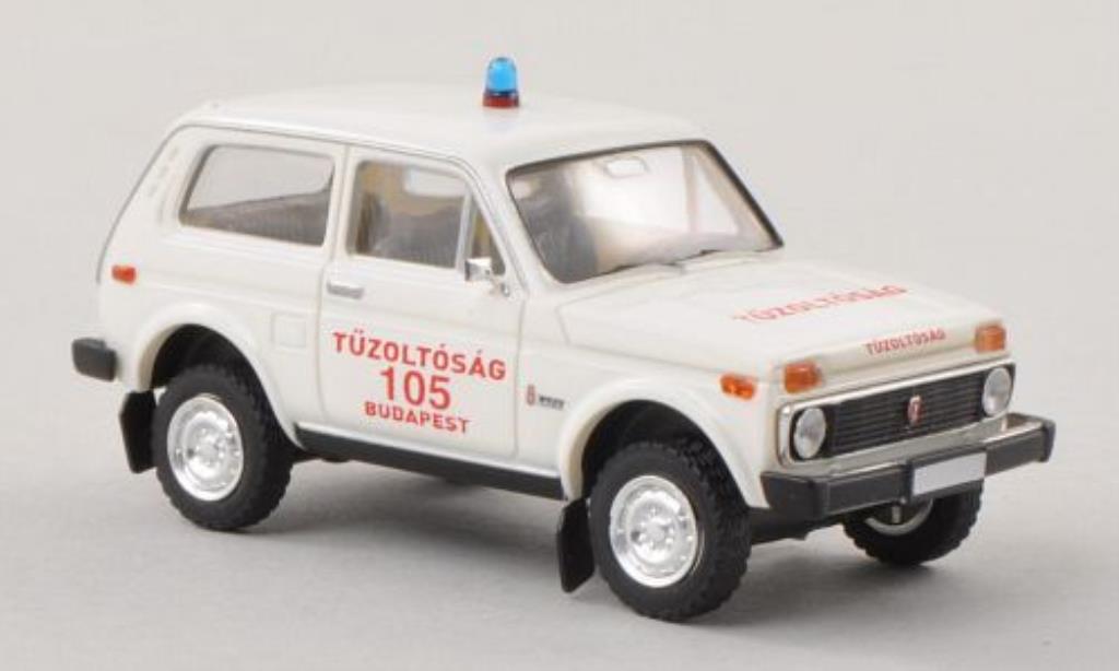 Lada Niva 1/87 Brekina Tuzolt?sssg Budapest Brandweer (HUN) modelauto