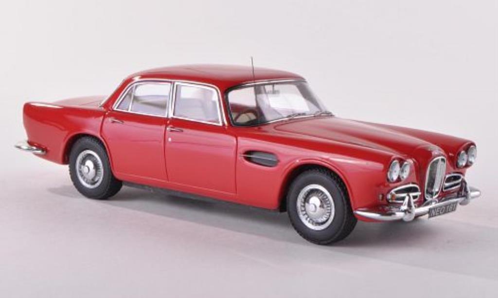 Lagonda Rapide 1/43 Neo rood RHD 1961 modelauto