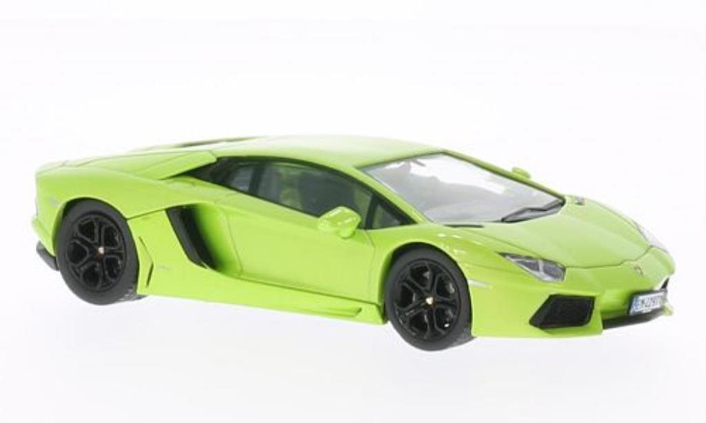 Lamborghini Aventador LP700-4 1/43 IXO LP700-4 grun 2012 modelauto
