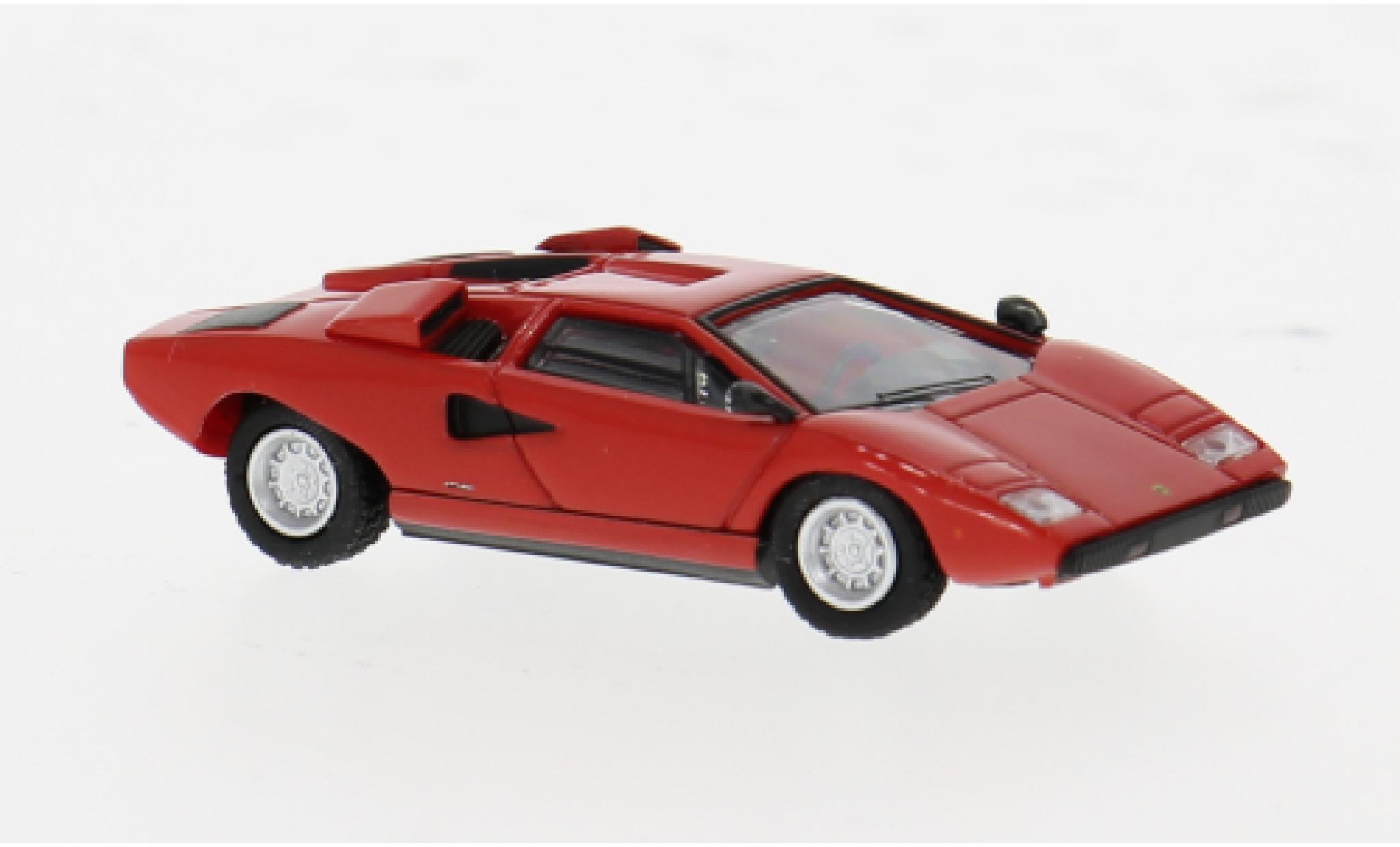 Lamborghini Countach 1/87 Minichamps LP 40 rood 1:87 modelauto