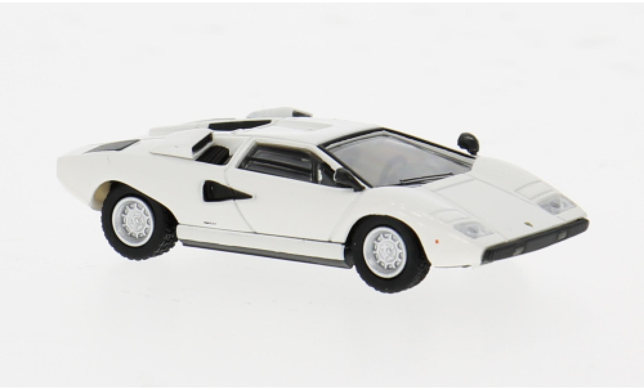 Lamborghini Countach 1/87 Minichamps LP 40 wit 1:87 modelauto