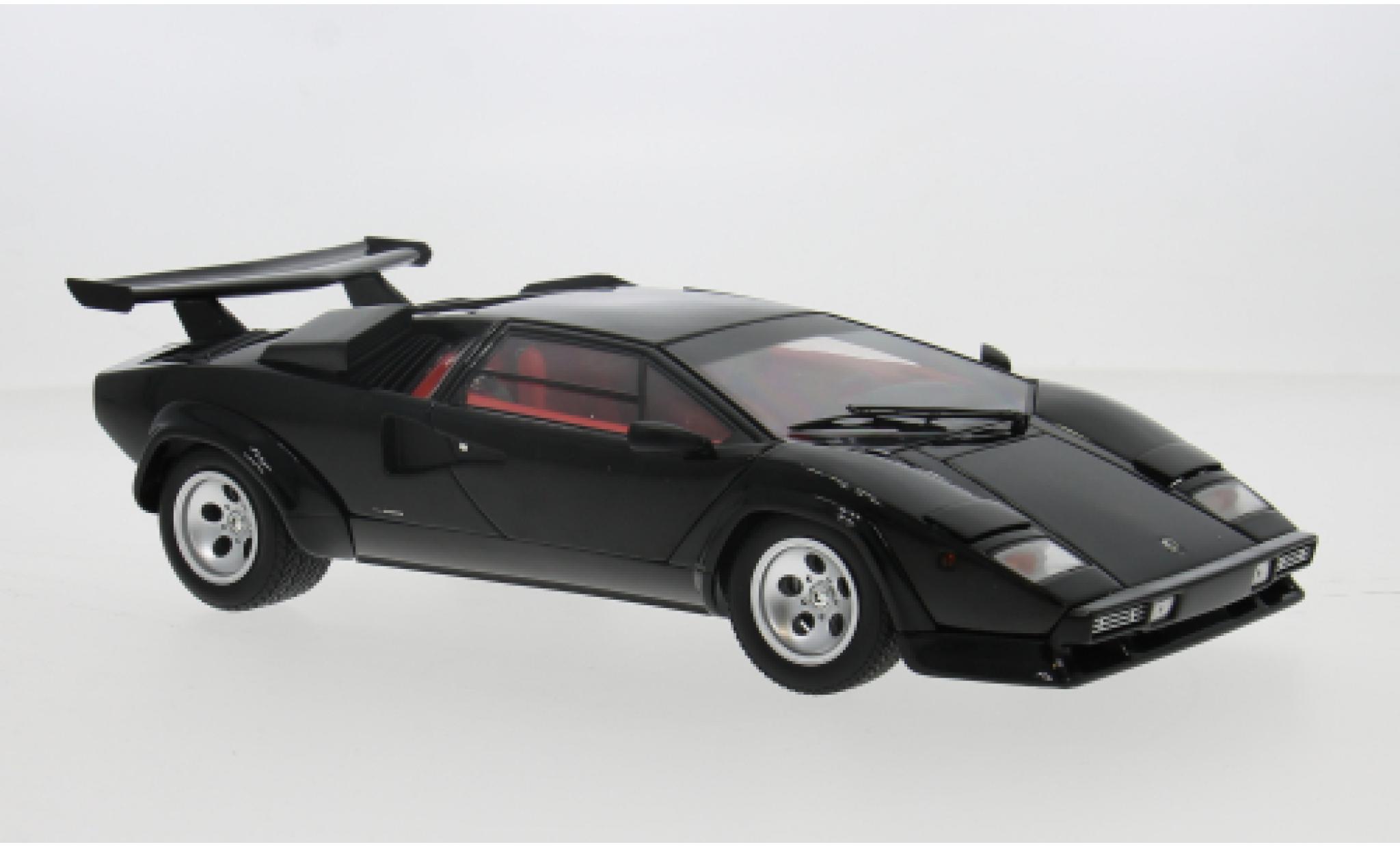 Lamborghini Countach 1/18 Kyosho LP5000 Quattrovalvole zwart 1:18 modelauto