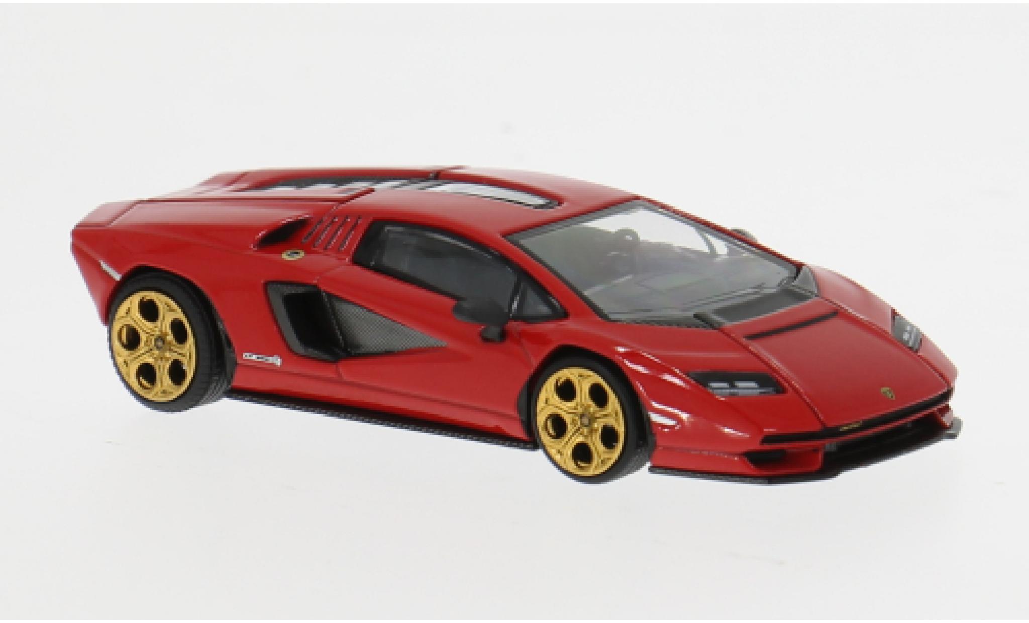 Lamborghini Countach 1/64 Pop Race LPI 800 rood 1:64 modelauto