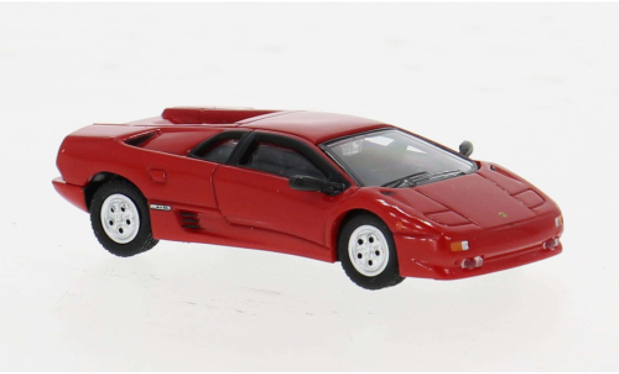 Lamborghini Diablo 1/87 Minichamps rood 1994 1:87 modelauto