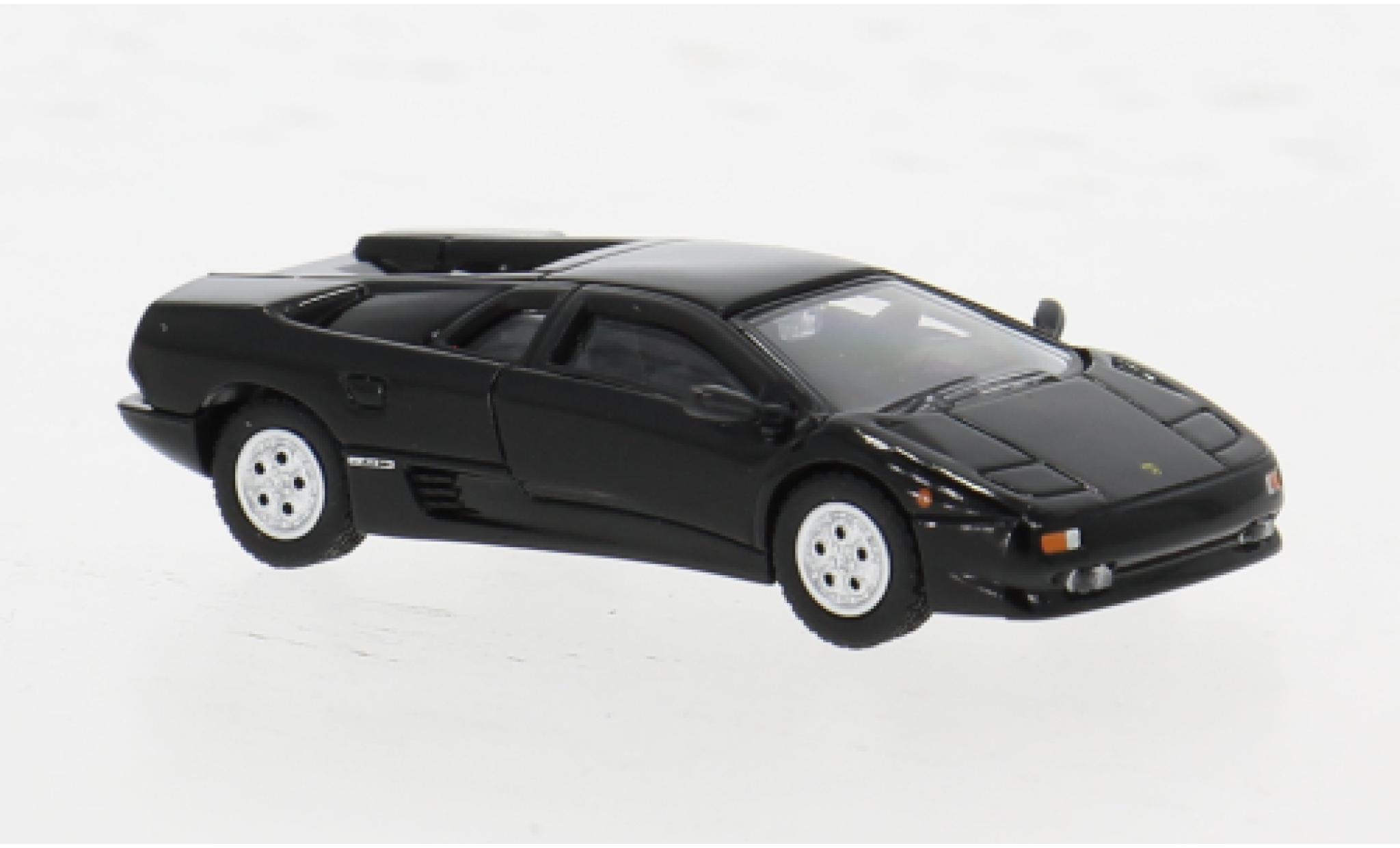 Lamborghini Diablo 1/87 Minichamps zwart 1994 1:87 modelauto