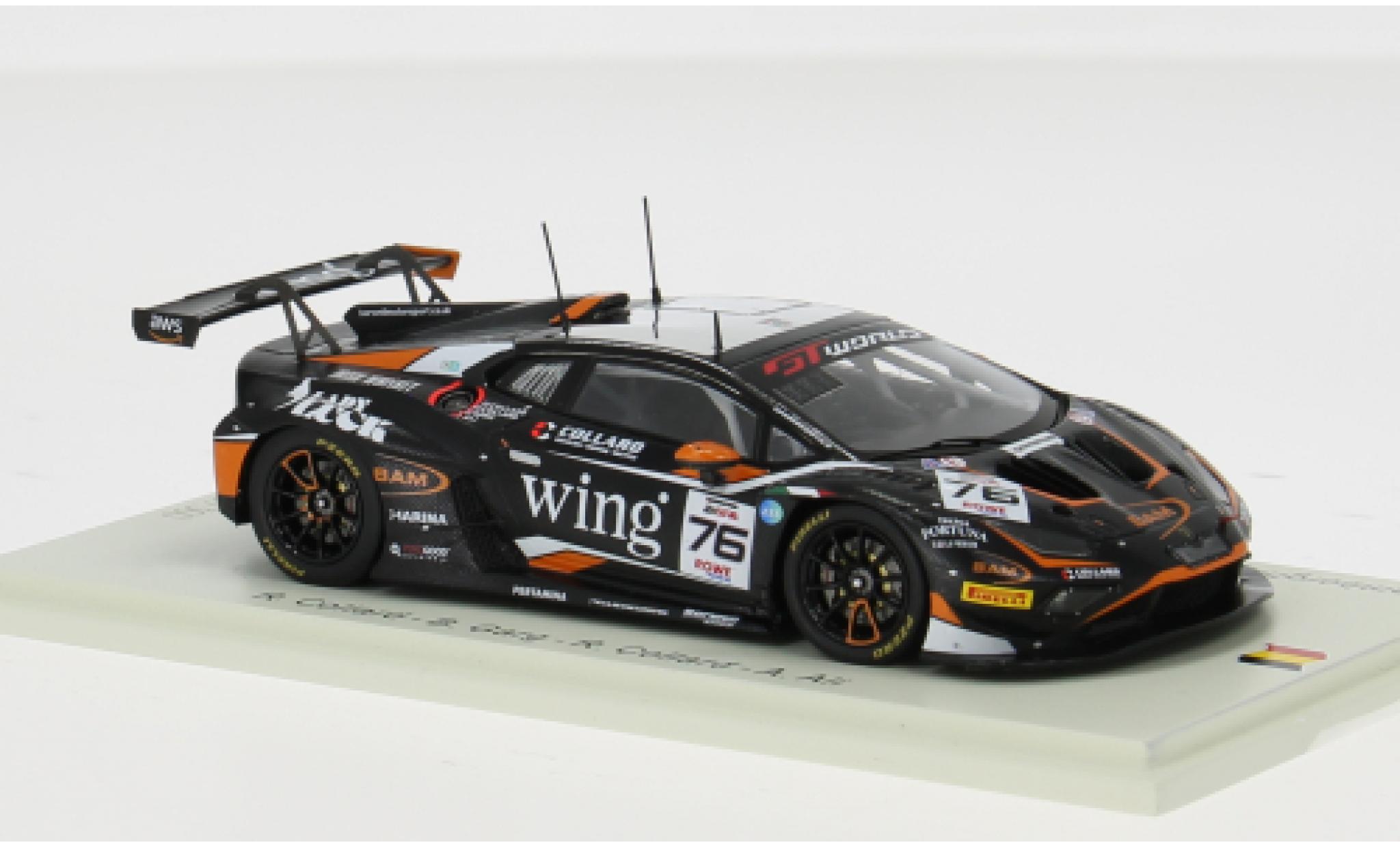 Lamborghini Huracan 1/43 Spark GT3 EVO 2 24h Spa 2025 Barwell Motorsport #76 R.Collard/B.Garg 1:43 modelauto