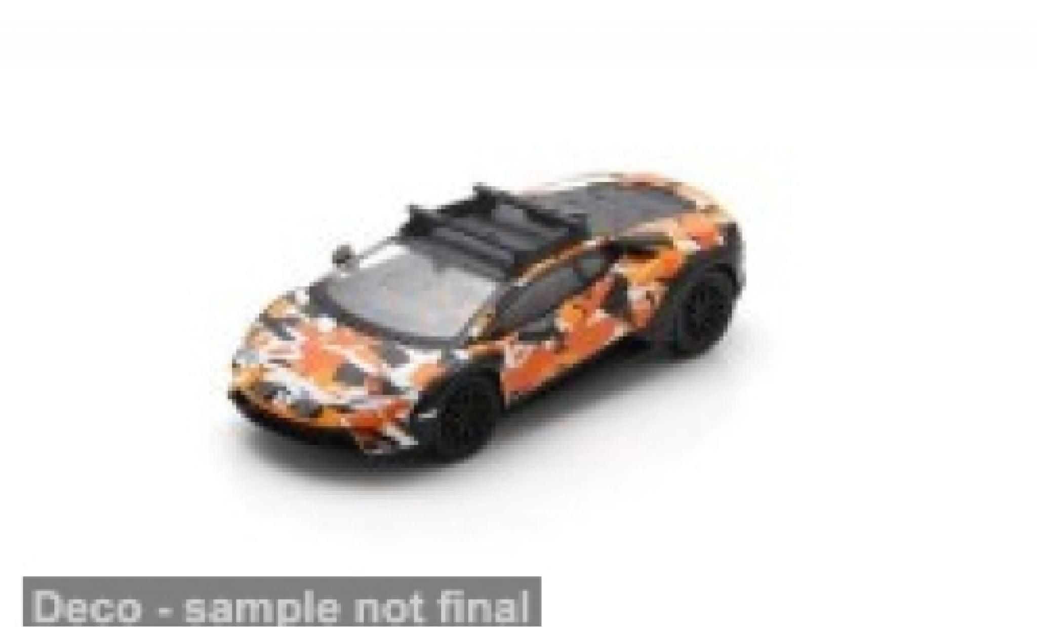 Lamborghini Huracan 1/64 Spark Sterrato all-terrain Capsule oranje/Dekor 2025 1:64 modelauto