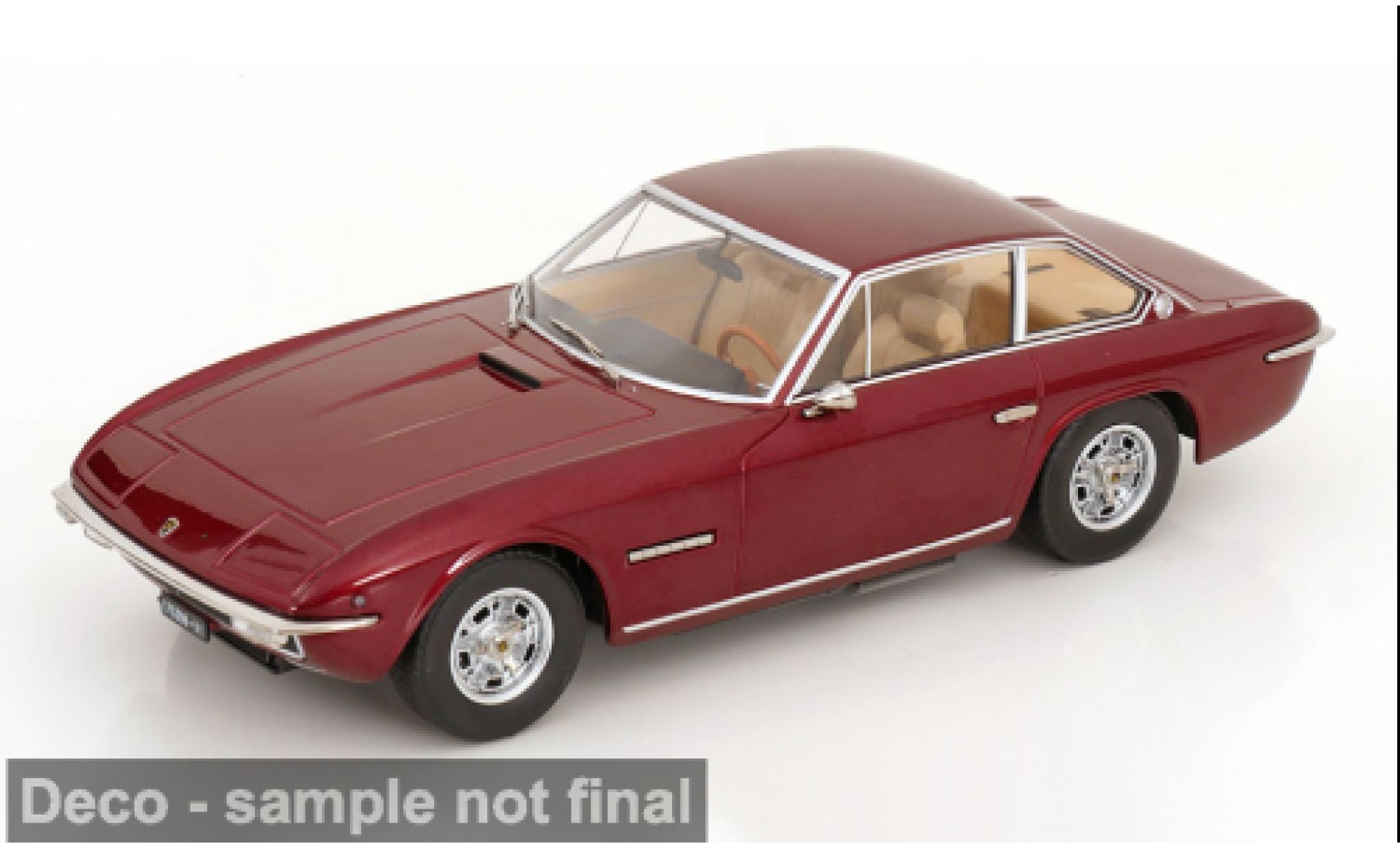 Lamborghini Islero 1/18 KK Scale S rood 1969 1:18 modelauto