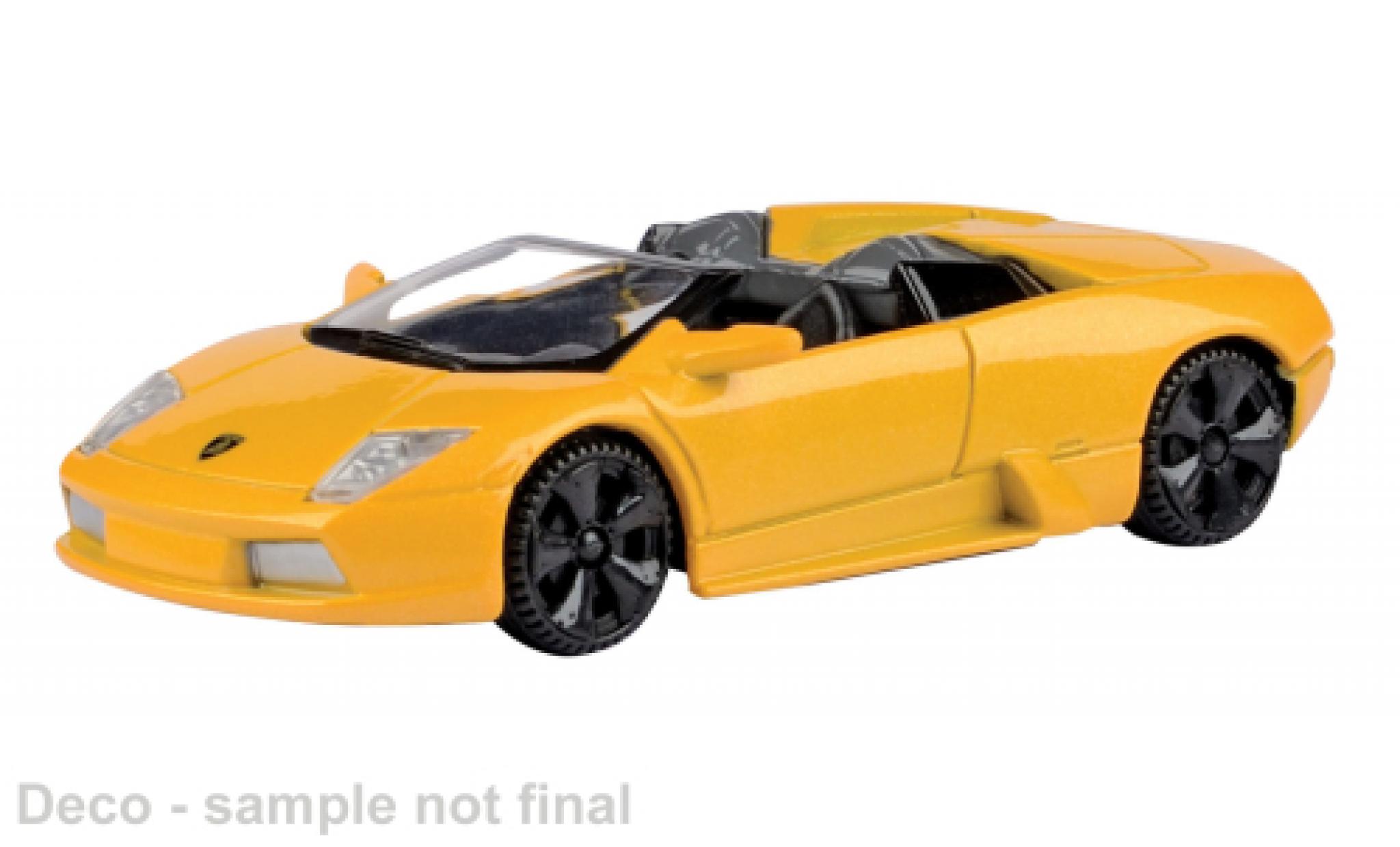 Lamborghini Murcielago 1/43 Motormax geel 1:43 modelauto