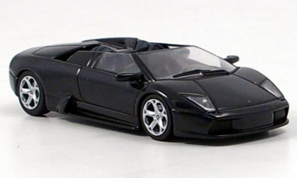 Lamborghini Murcielago Roadster 1/64 Autoart Roadster zwart modelauto