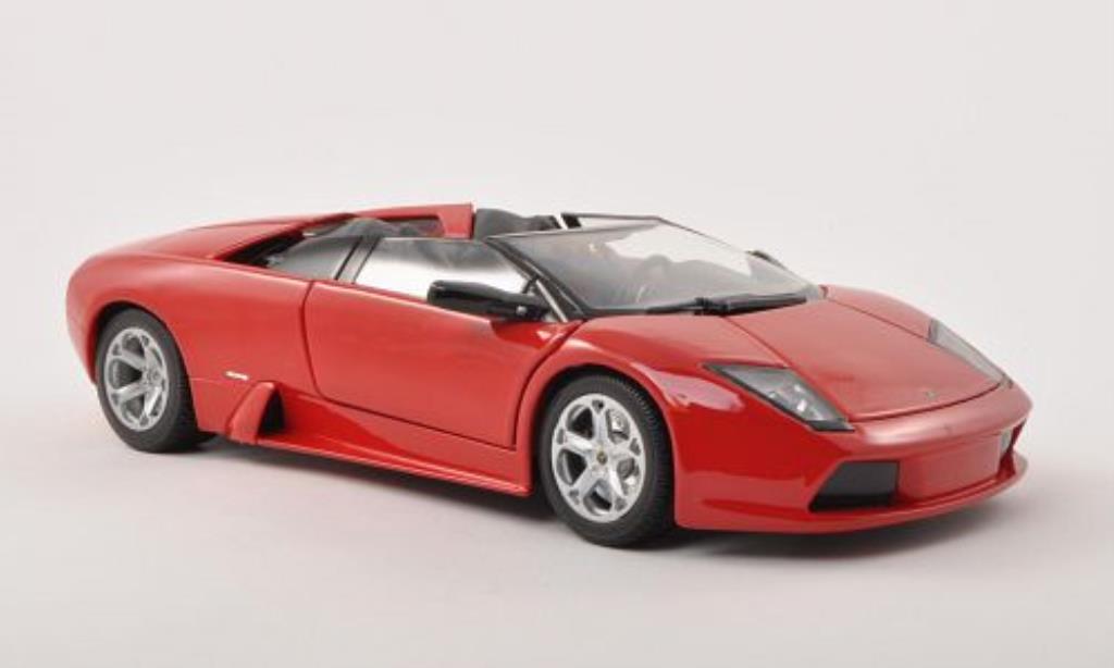 Lamborghini Murcielago Roadster 1/18 Burago Roadster rood Verdeck offen modelauto