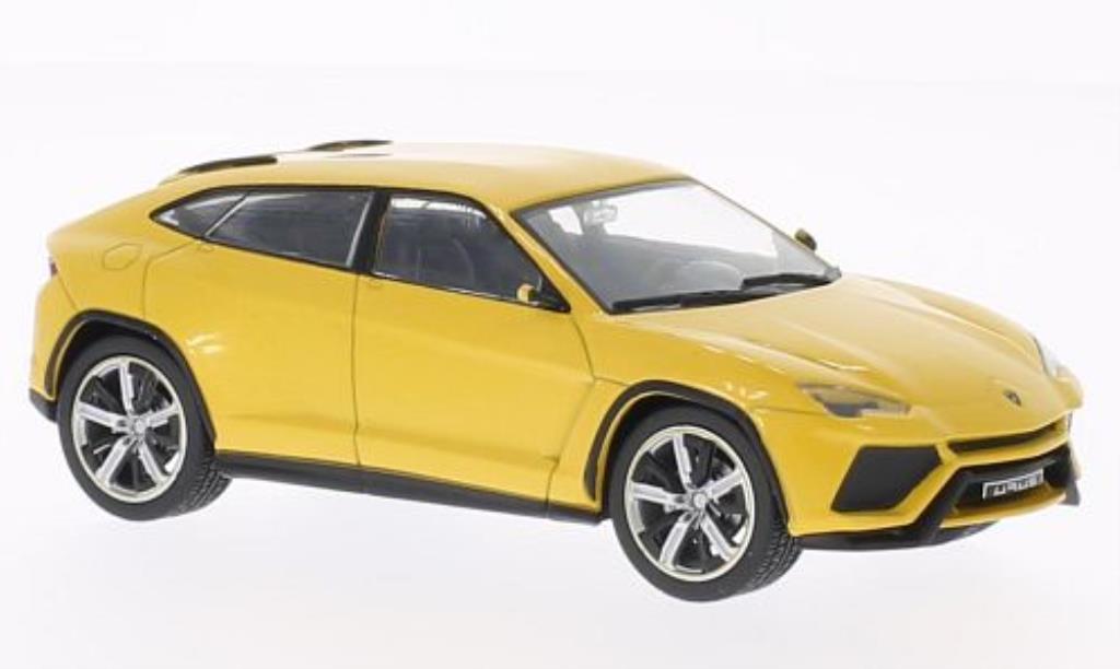 Lamborghini Urus 1/43 WhiteBox geel 2012 modelauto