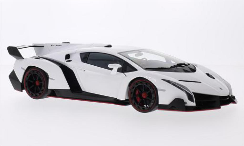 Lamborghini Veneno 1/18 Autoart wit 2013 modelauto