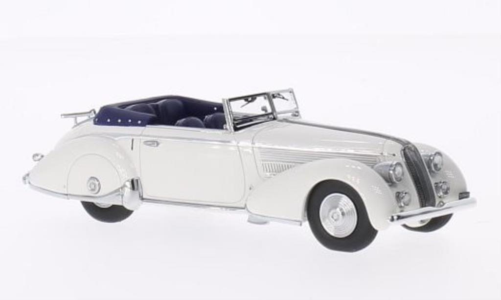 Lancia Astura 1/43 Minichamps Tipo 233 Corto wit 1936 modelauto
