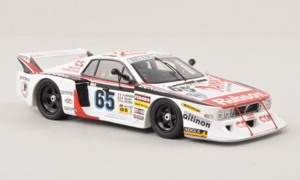 Lancia Beta 1/43 Spark Monte Carlo No.65 Sivama Motor 24h Le Mans 1982 /P.Giudicci modelauto