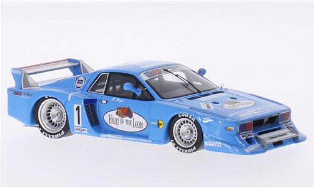 Lancia Beta 1/43 Spark No.1 GS Sport Fruit of the Loom DRM Zolder 1981 modelauto
