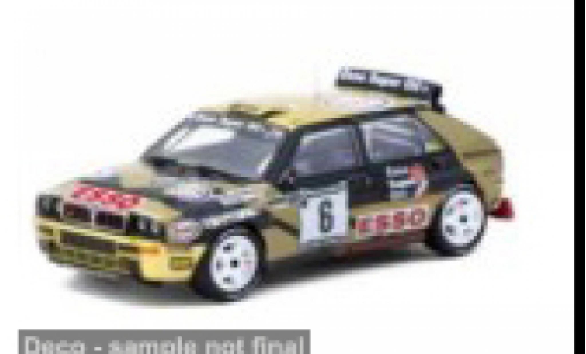 Lancia Delta 1/64 Tarmac Works HF Integrale Rally Piancavallo 1993 #6 P.Longhi 1:64 modelauto