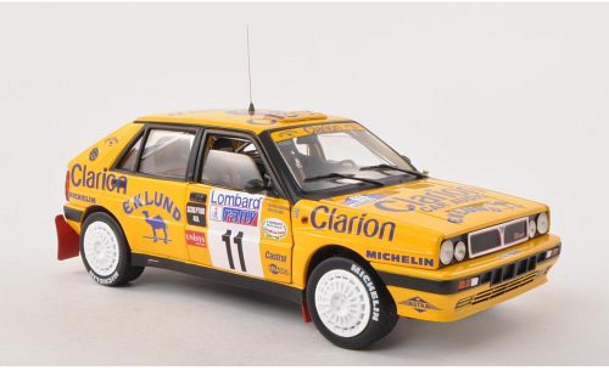 Lancia Delta 1/18 Sun Star Integral Clarion 1:18 modelauto