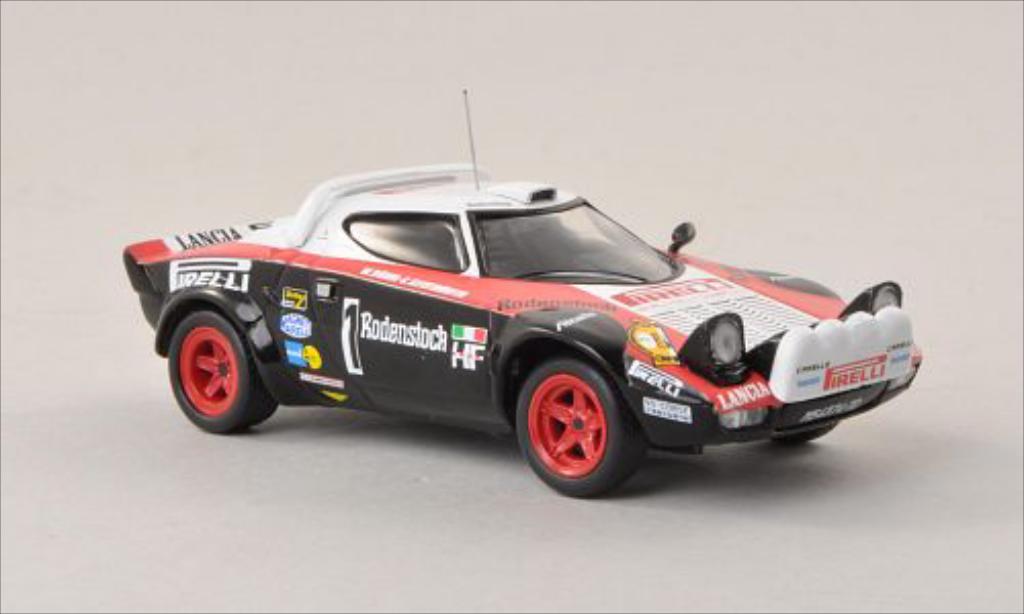 Lancia Stratos 1/43 IXO No.1 Rallye Hunsruck 1978 modelauto