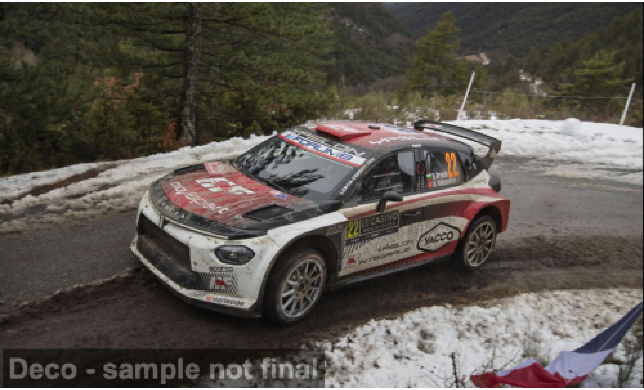 Lancia Ypsilon 1/43 IXO Rally2 HF Integrale Rallye Monte Carlo 2026 #22 N.Gryazin/K.Aleksandrov 1:43 modelauto