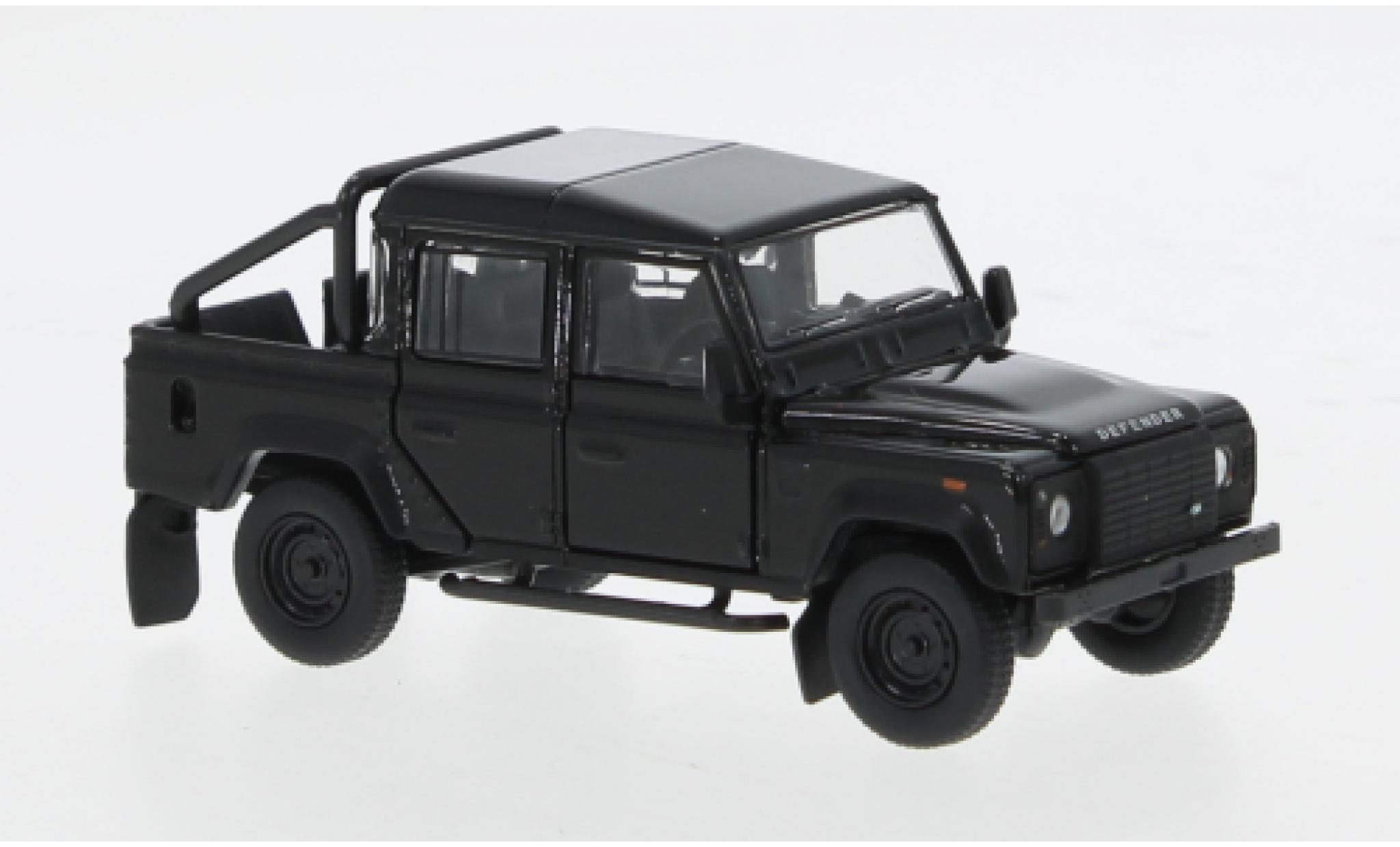 Land Rover Defender 1/64 BM Creations 110 zwart 1:64 modelauto