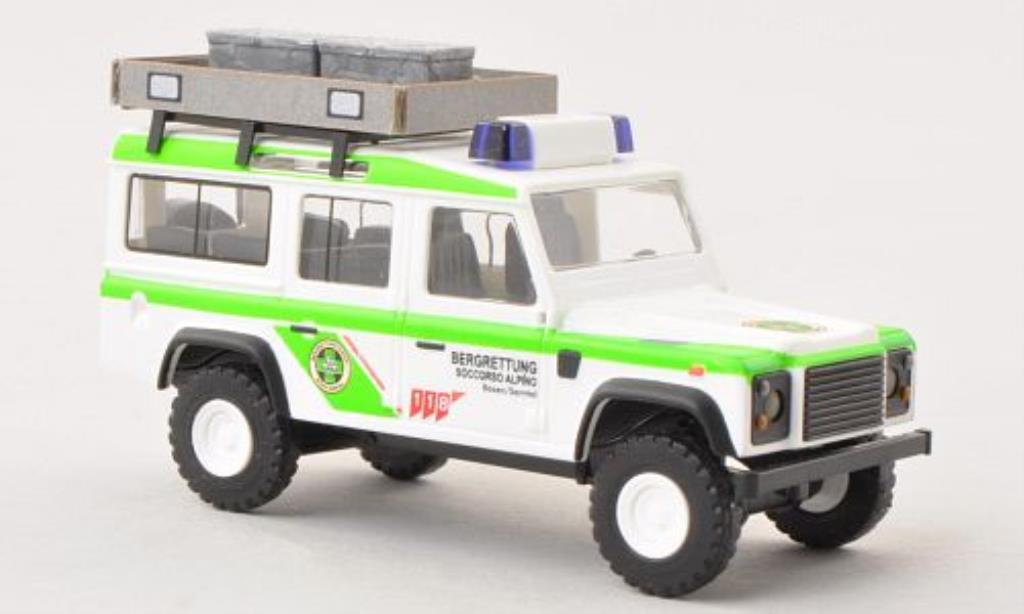 Land Rover Defender 1/87 Busch Bergrettung Bozen Sarntal (Nr.8) modelauto
