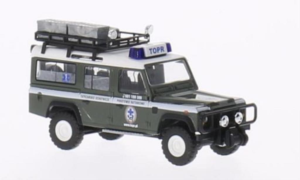 Land Rover Defender 1/87 Busch Bergwacht Polen modelauto