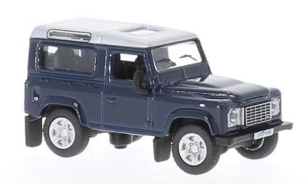 Land Rover Defender 1/76 Oxford blauw/grijs 2013 modelauto