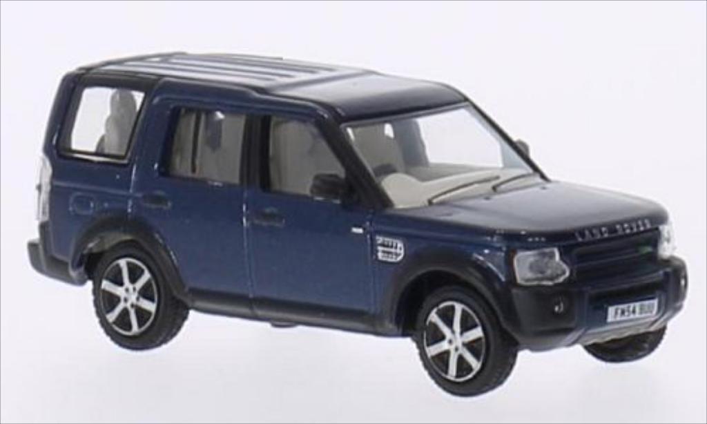 Land Rover Discovery 1/76 Oxford 3 metallic blauw RHD modelauto