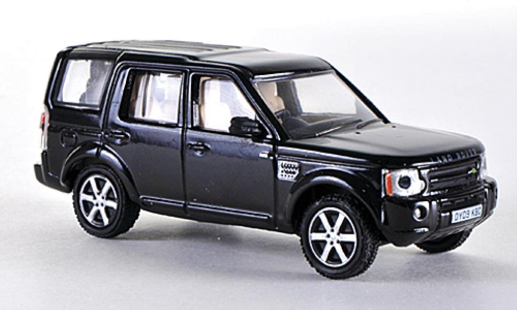 Land Rover Discovery 1/76 Oxford zwart RHD modelauto