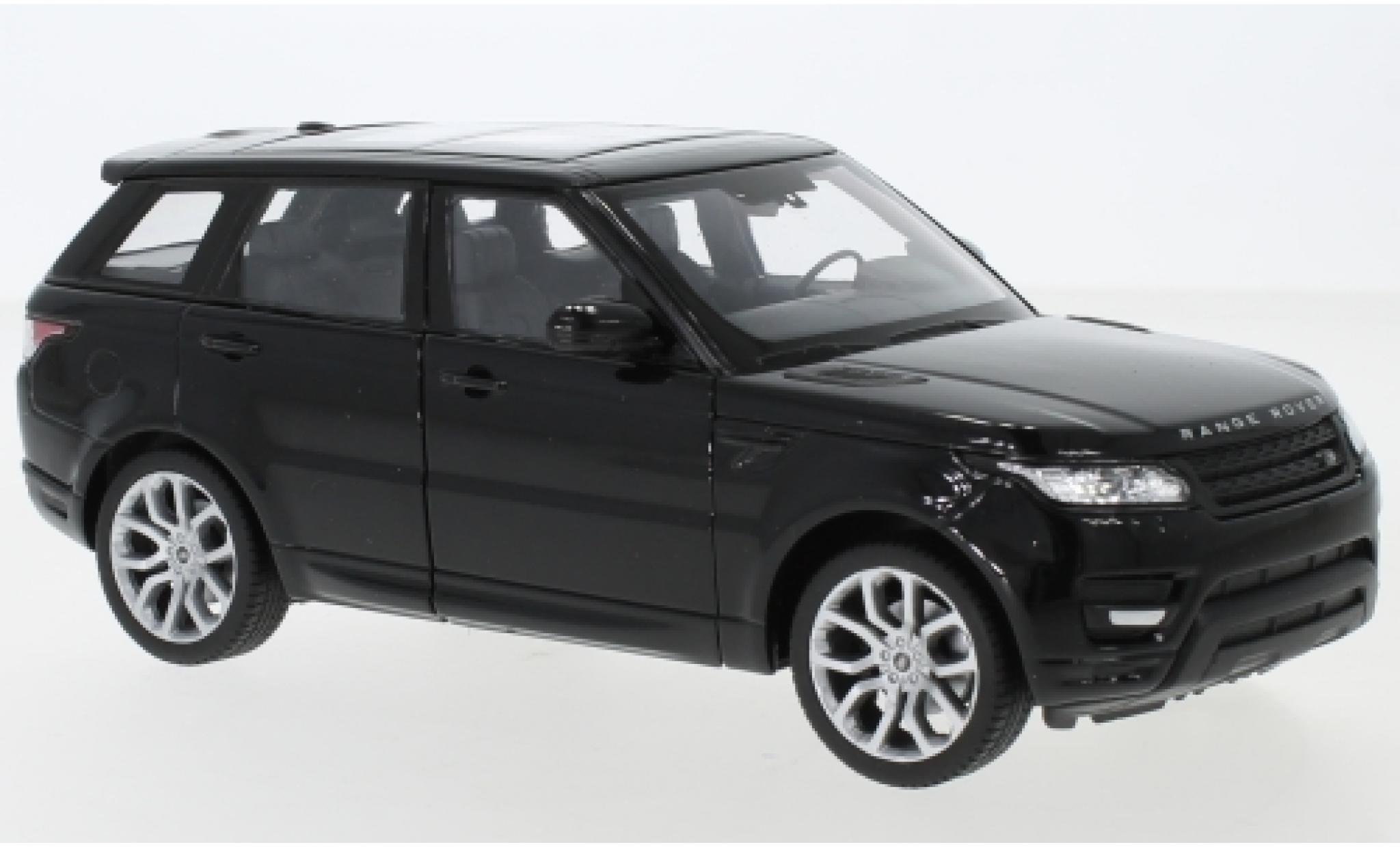 Land Rover Range Rover 1/24 Welly Sp zwart 1:24 modelauto