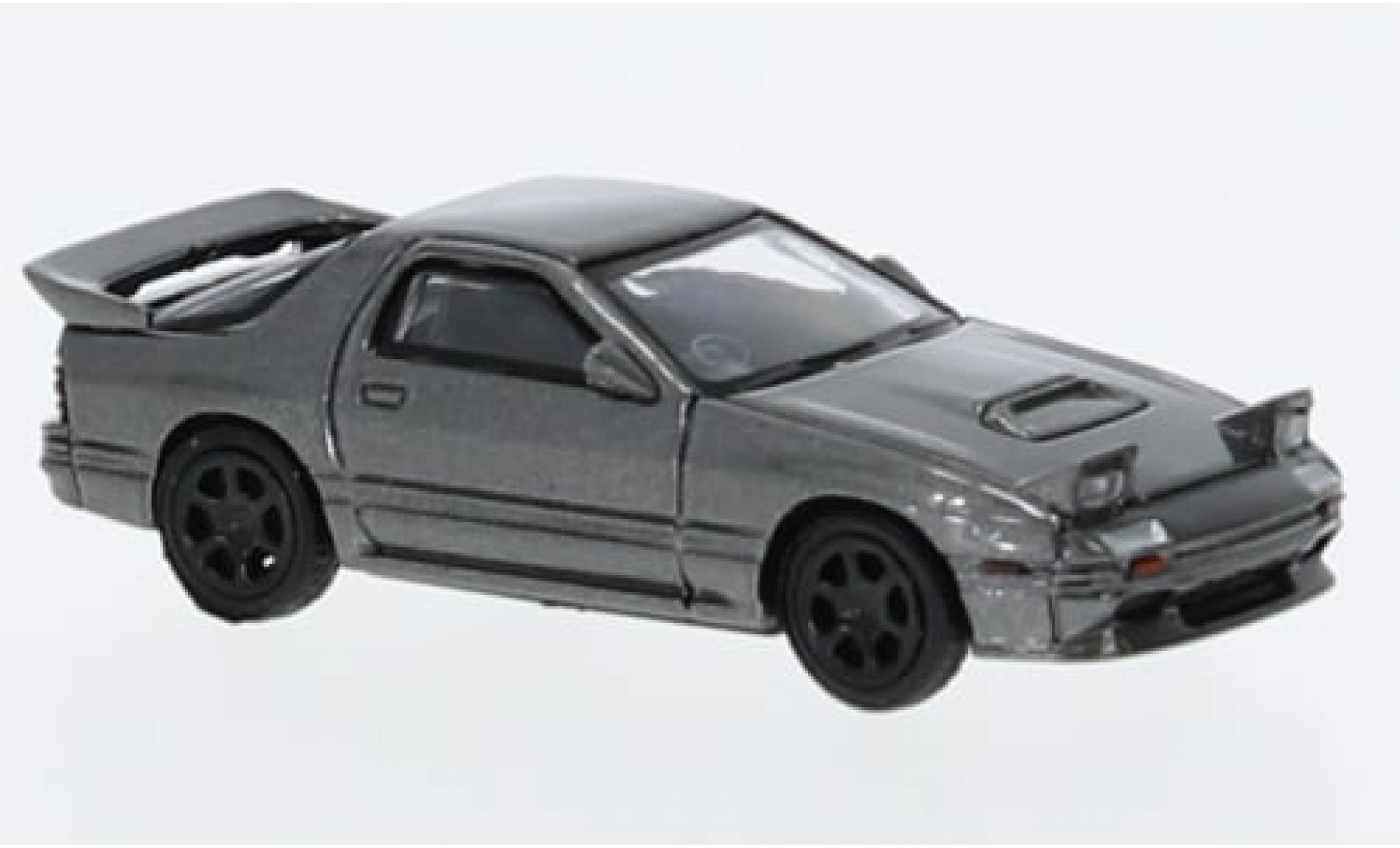 Mazda RX7 1/87 Lang Feng Model (FC3S) metallic grijs 1:87 modelauto