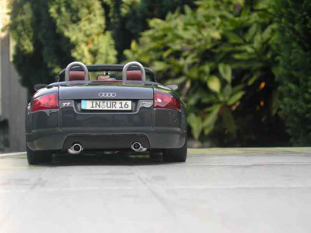 Audi TT rs roadster grijs jantes porsche 1/18 Maisto
