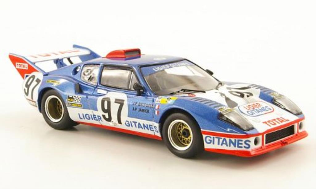 Ligier JS2 1/43 IXO No.97 Gitanes 24h Le Mans 1975 modelauto