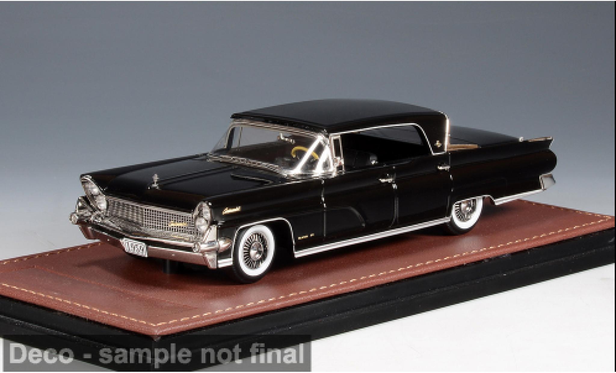 Lincoln Continental 1/43 GLM Mark IV Sedan zwart 1959 1:43 modelauto