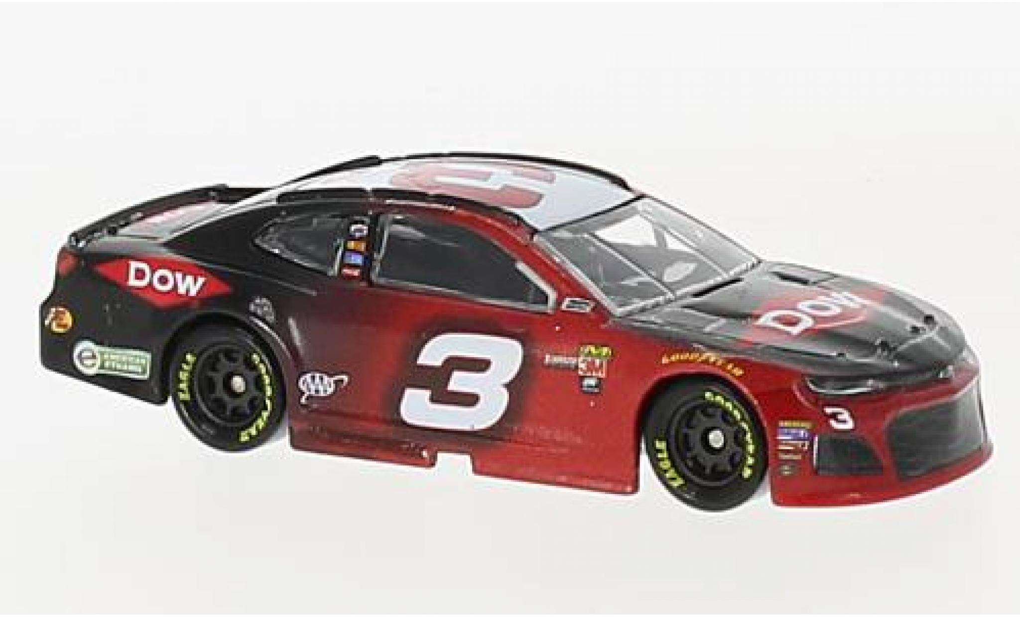 Chevrolet Camaro 1/64 Lionel Racing No.3 RCR Dow Nascar 2018 A.Dillon sans Vitrine modelauto