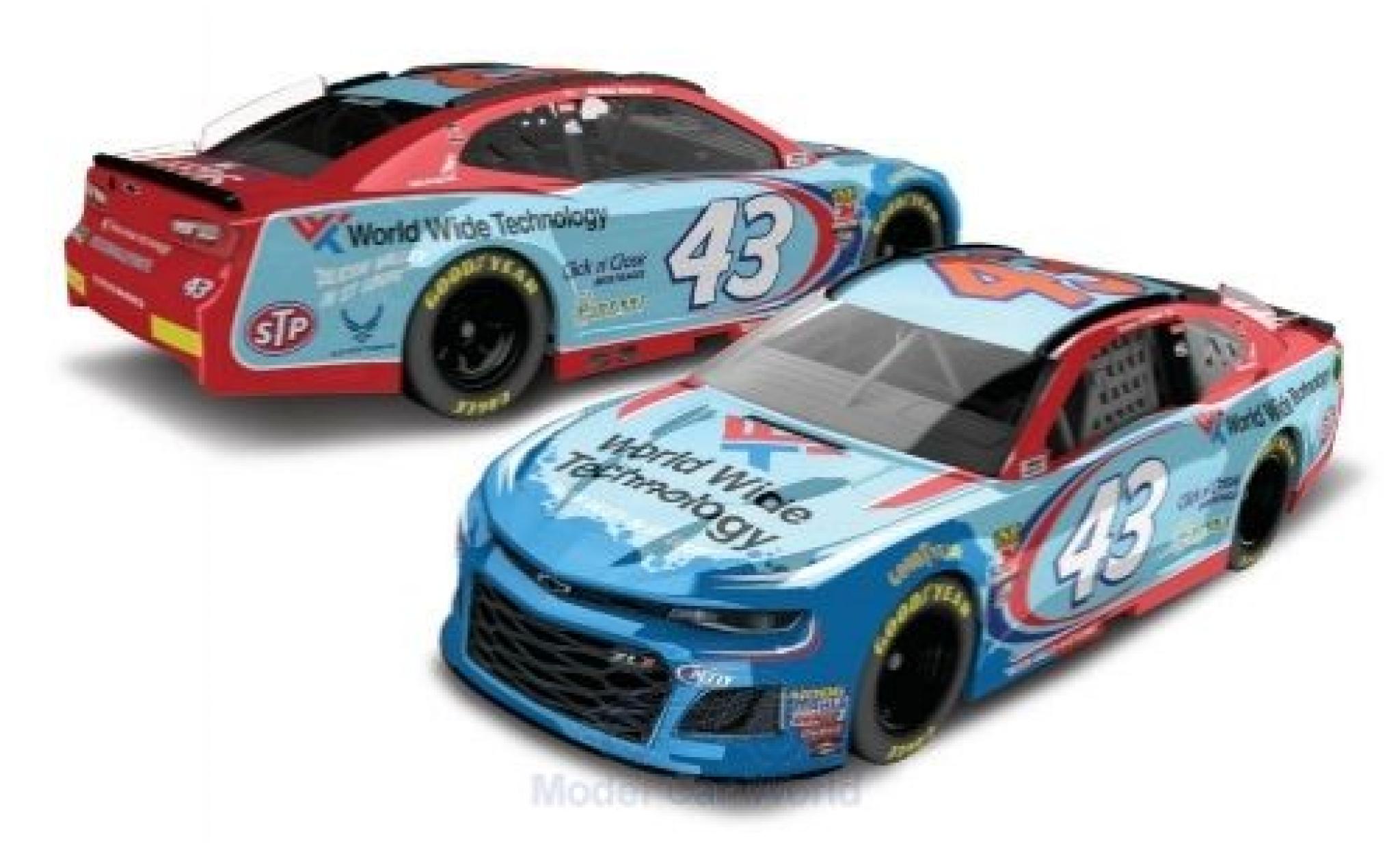 Chevrolet Camaro 1/64 Lionel Racing No.43 Richard Petty Motorsports World Wide Technology Nascar 2018 D.Wallace Jr. modelauto