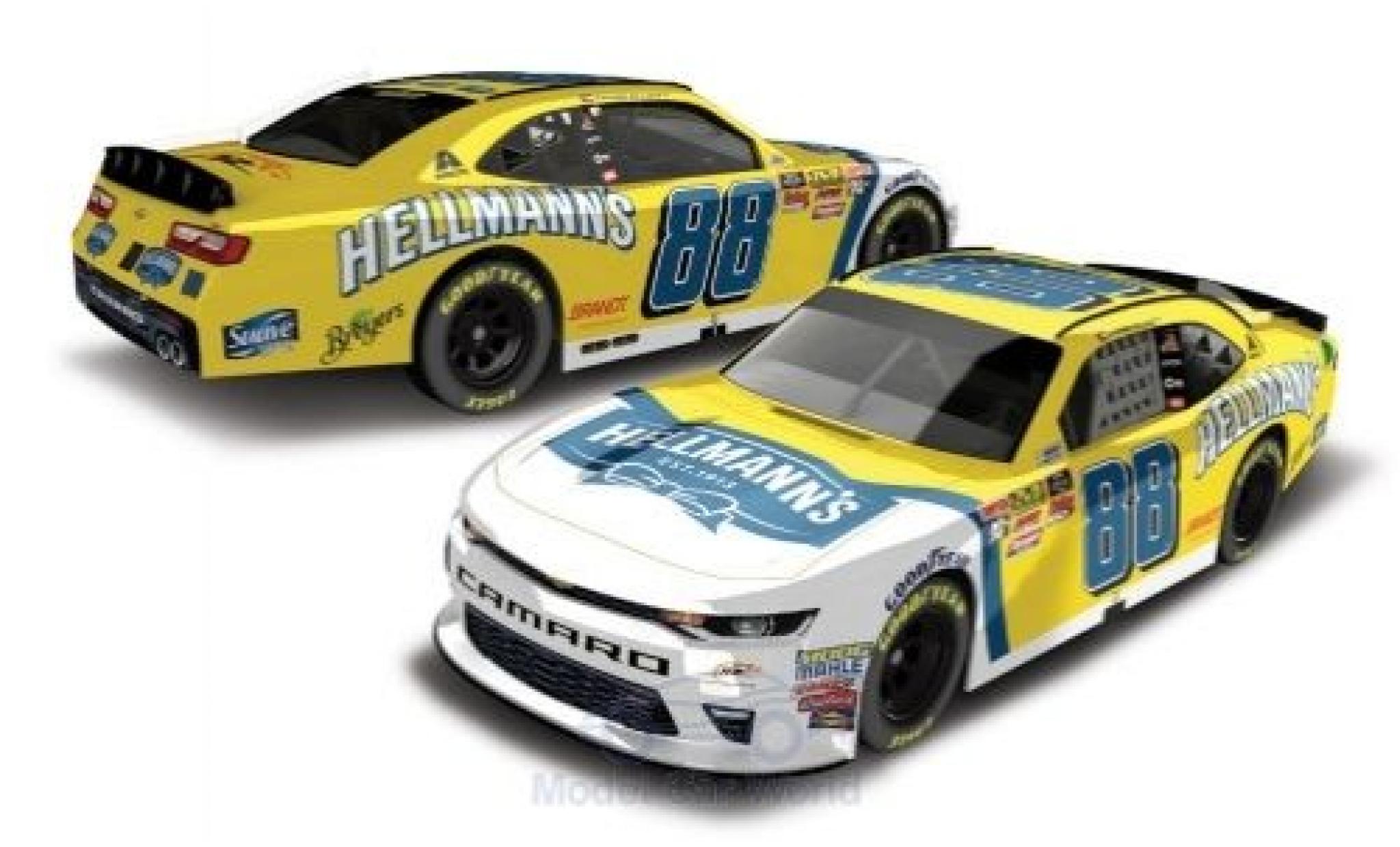 Chevrolet Camaro 1/64 Lionel Racing No.88 JR Motorsports Hellmanns Nascar 2018 C.Elliott modelauto