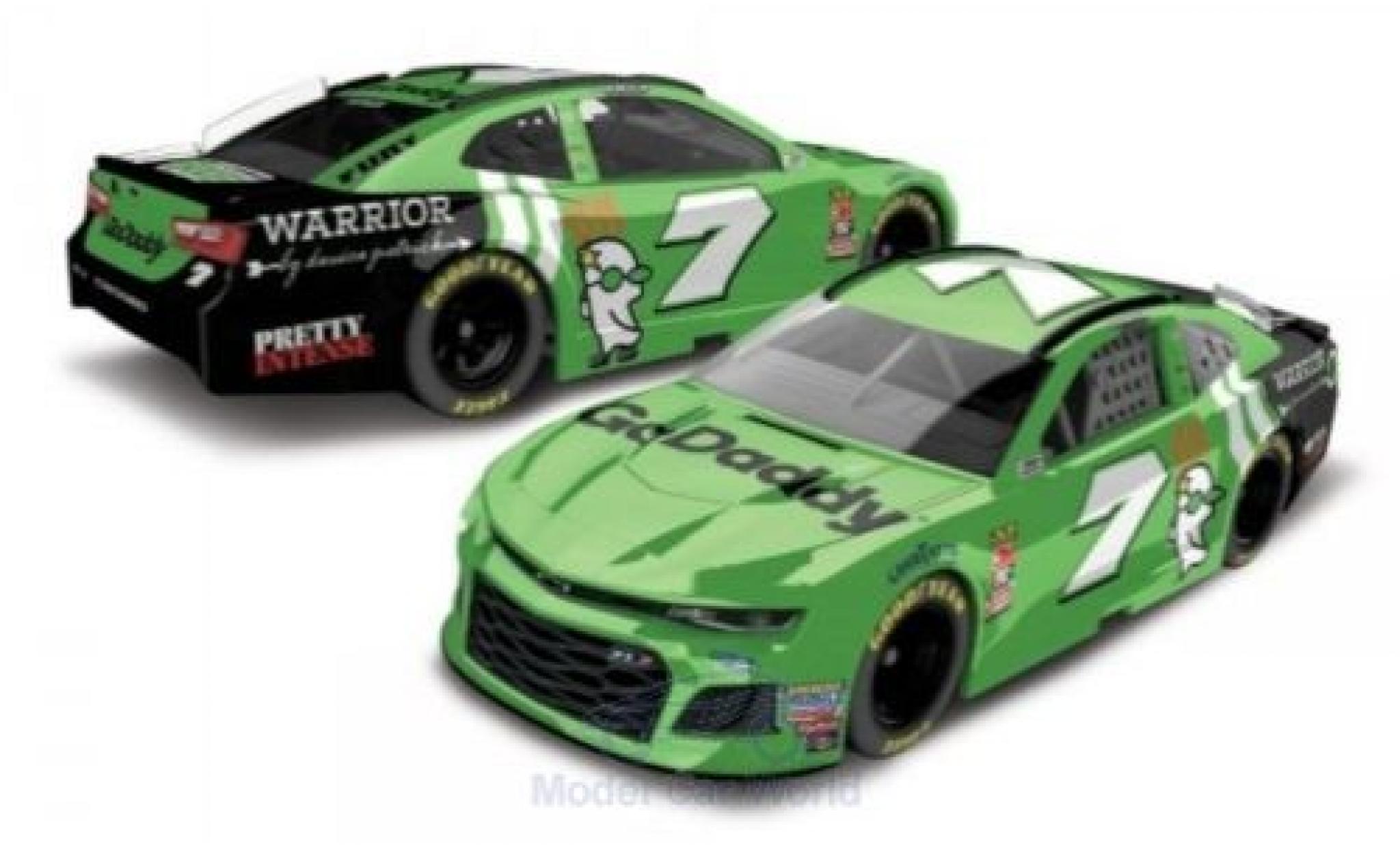 Chevrolet Camaro 1/64 Lionel Racing ZL1 No.7 GoDaddy Nascar 2018 D.Patrick modelauto