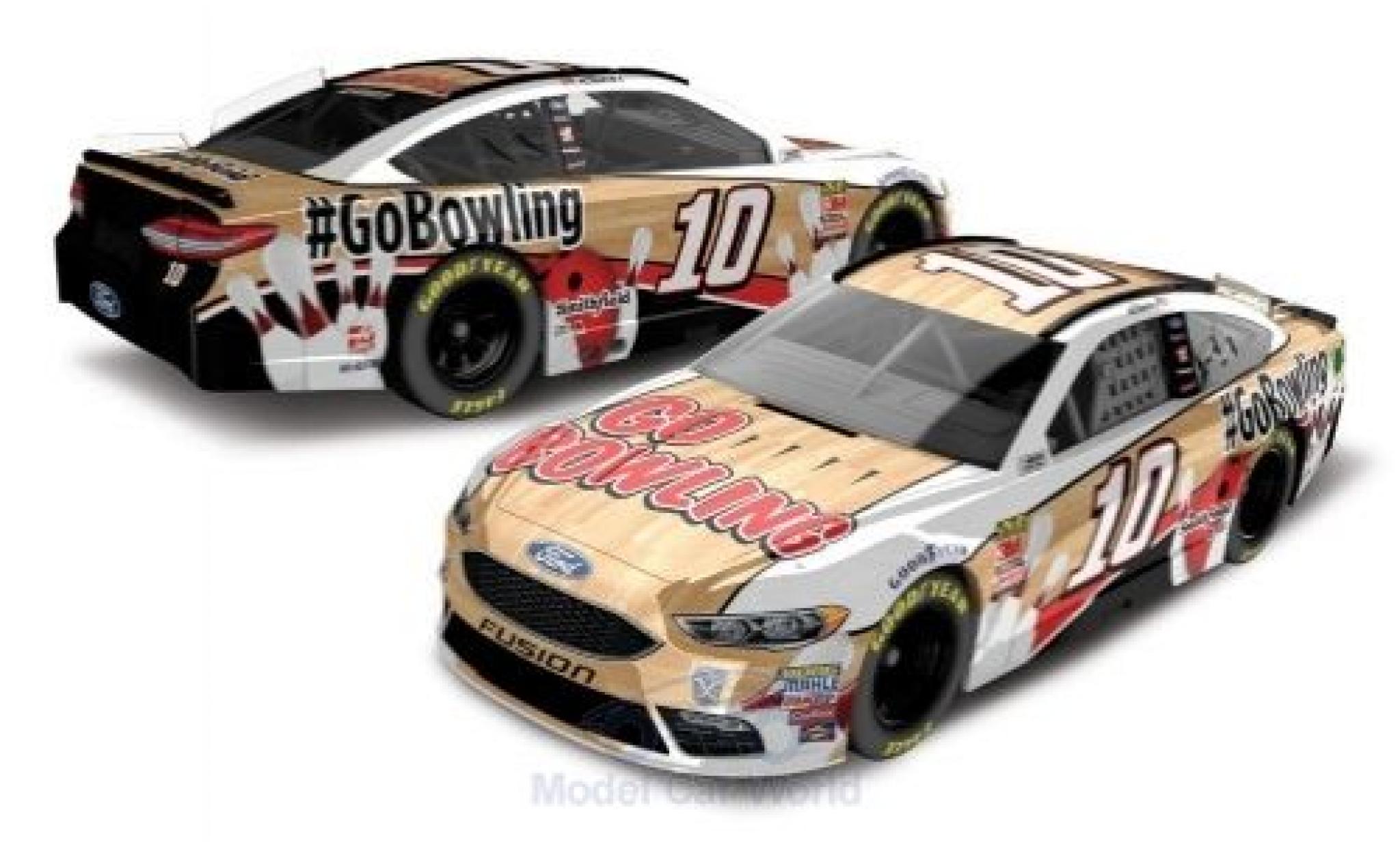 Ford Fusion 1/64 Lionel Racing No.10 Stewart-Haas Racing GoBowling Nascar 2018 A.Almirola modelauto